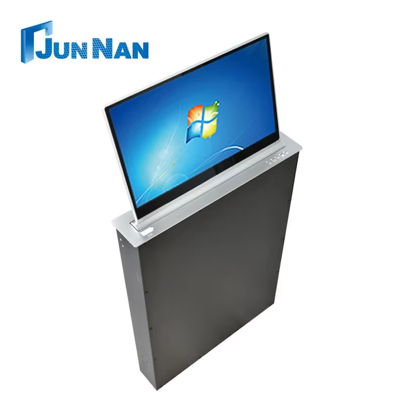 Sollevatore per monitor LCD per sistemi per conferenze senza carta Sollevatore per monitor LCD per sistemi per conferenze senza carta