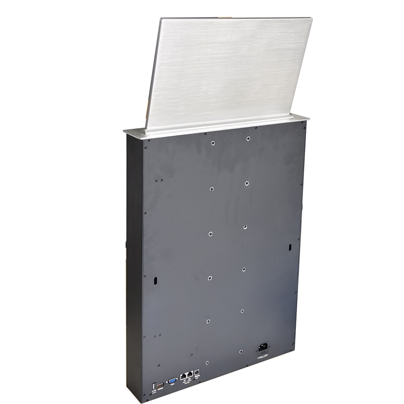 Tavolo elevatore per monitor LCD motorizzato retrattile per sistemi per conferenze senza carta